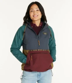 Fashion L.L.Bean "Women's Mountain Classic Insulated Anorak, Multi-Color"