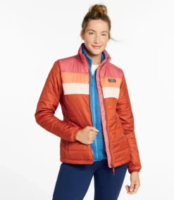 Fashion L.L.Bean "Women's Mountain Classic Puffer Jacket, Colorblock"
