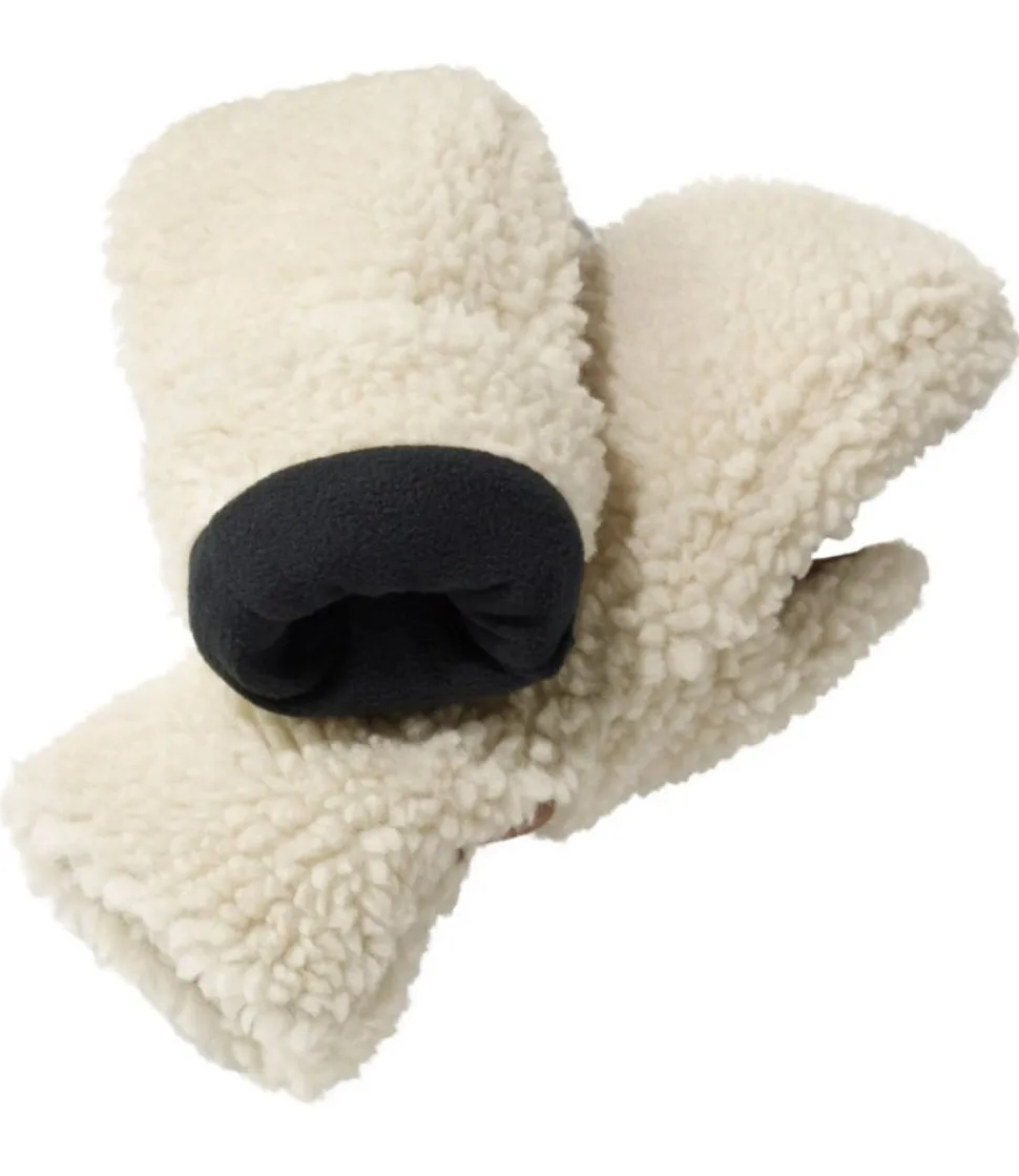 Fashion L.L.Bean "Women's Mountain Pile Fleece Mittens"