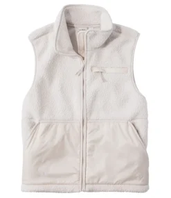Discount L.L.Bean "Women's Mountainside Fleece Vest" Shore