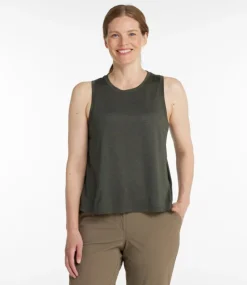 Clearance L.L.Bean "Women's Movement Essential Tank, Cropped"