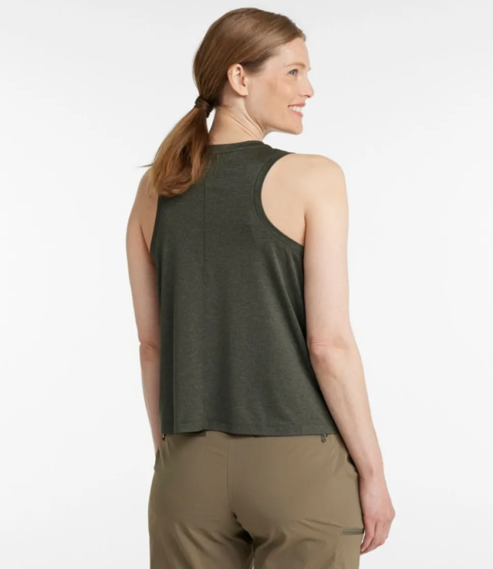Clearance L.L.Bean "Women's Movement Essential Tank, Cropped"