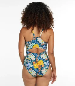 Store L.L.Bean "Women's New Currents Swimwear, Squareneck Tanksuit Print"