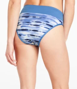 Online L.L.Bean "Women's New Currents Swimwear, Mid-Rise Brief Print"