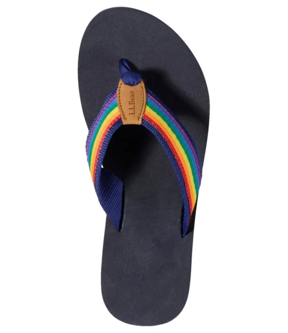 Shop L.L.Bean "Women's Original Maine Isle Flip-Flops, Motif"