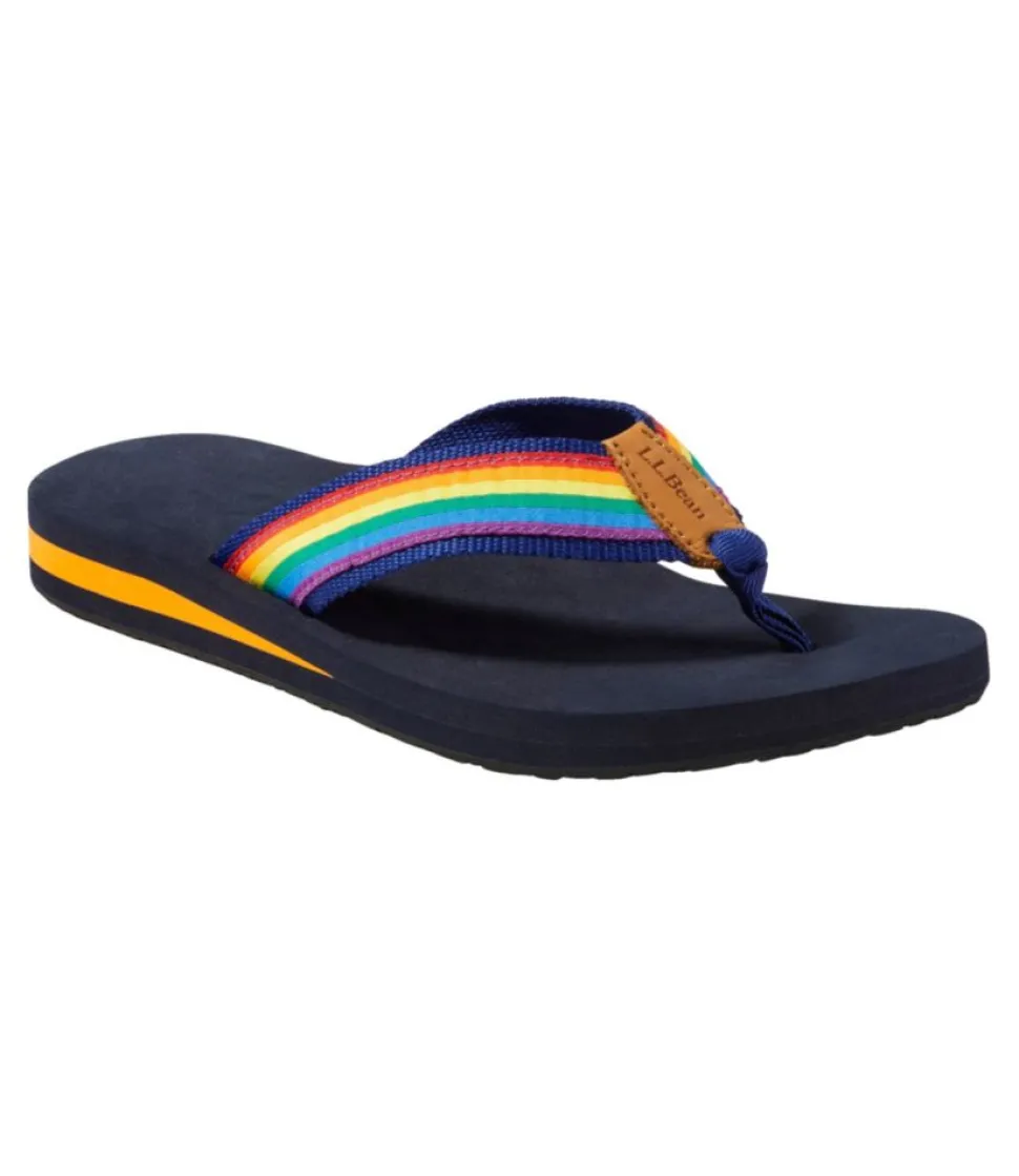 Shop L.L.Bean "Women's Original Maine Isle Flip-Flops, Motif"