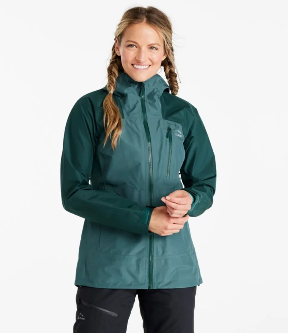 Best Sale L.L.Bean "Women's Pathfinder GORE-TEX Shell Jacket" Black