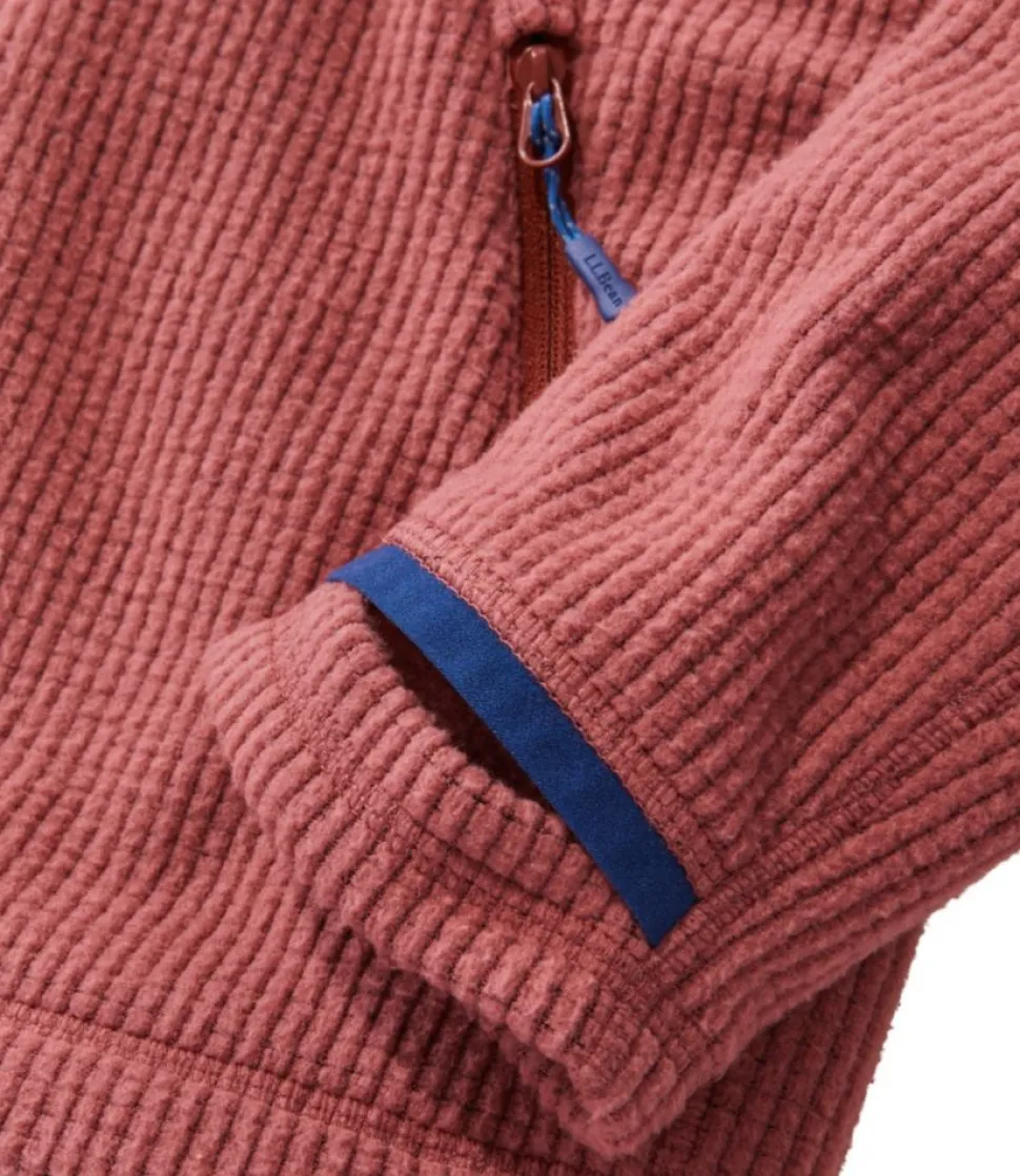 Discount L.L.Bean "Women's Pathfinder Performance Fleece Pullover, Funnelneck" Rosewood/BurntMahogany