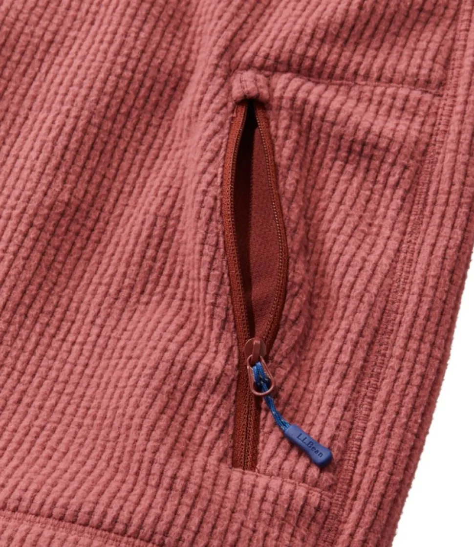 Discount L.L.Bean "Women's Pathfinder Performance Fleece Pullover, Funnelneck" Rosewood/BurntMahogany