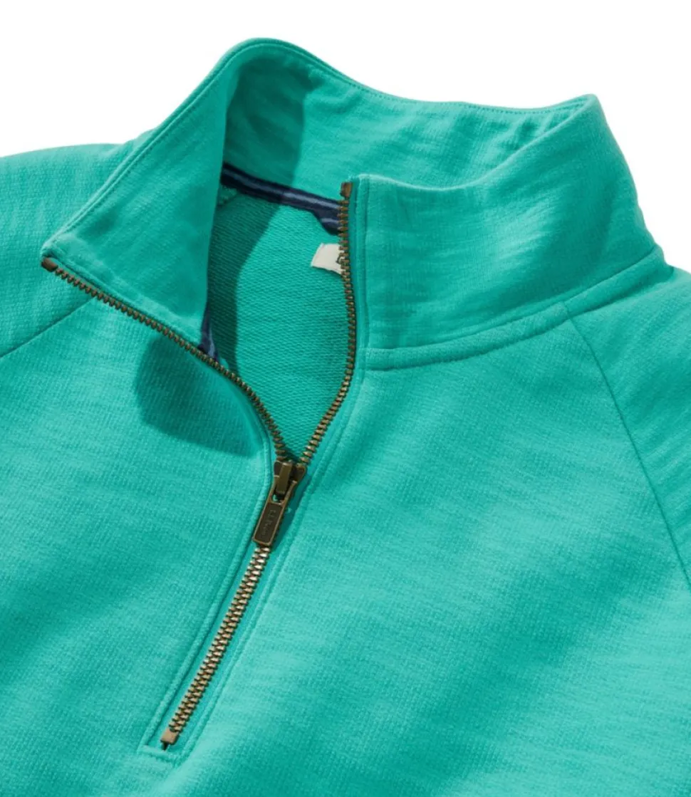 Best Sale L.L.Bean "Women's Peaks Island Quarter-Zip Pullover"
