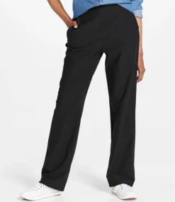 Online L.L.Bean "Women's Perfect Fit Pants, Fleece-Backed Straight-Leg"