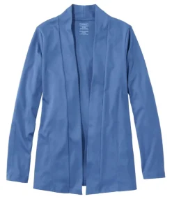 Cheap L.L.Bean "Women's Pima Cotton Open Cardigan, With Pockets"
