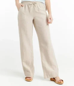 Store L.L.Bean "Women's Premium Washable Linen Pull-On Pants"