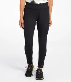 Best Sale L.L.Bean "Women's PrimaLoft ThermaStretch Fleece Tights, Mid-Rise"