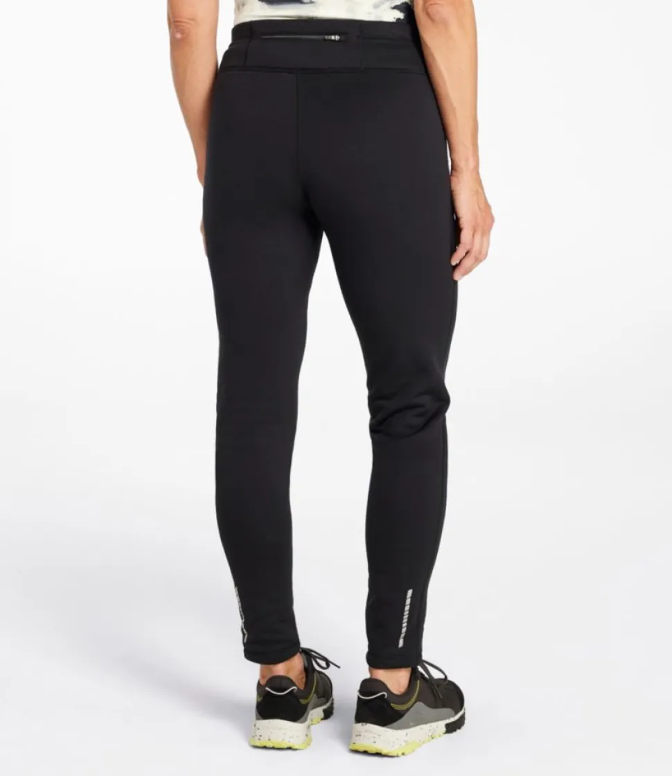 Best Sale L.L.Bean "Women's PrimaLoft ThermaStretch Fleece Tights, Mid-Rise"
