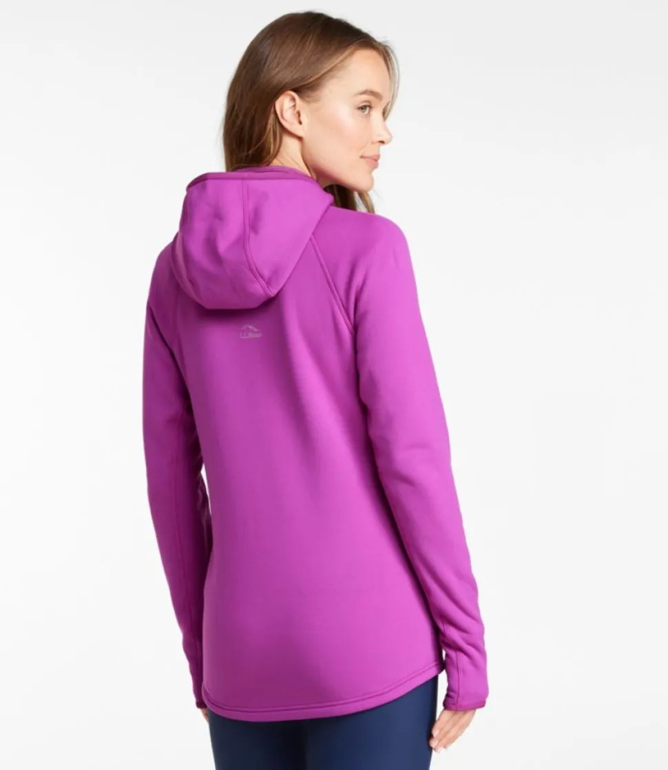 Online L.L.Bean "Women's PrimaLoft ThermaStretch Fleece Jacket, Hooded Full-Zip"