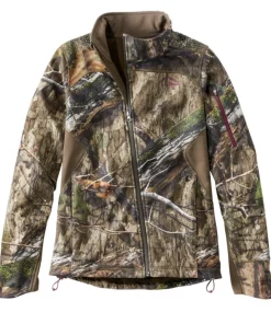 Flash Sale L.L.Bean "Women's Ridge Runner Soft-Shell Jacket, Camo" MossyOakCountryDNA