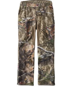 Clearance L.L.Bean "Women's Ridge Runner Soft-Shell Hunting Pants, High-Rise Camo" MossyOakCountryDNA