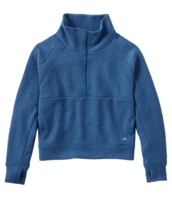 Cheap L.L.Bean "Women's Ridgeknit Half-Zip Pullover, Oversized"