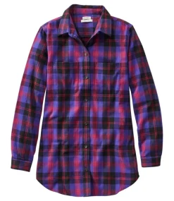 Clearance L.L.Bean "Women's Scotch Plaid Flannel Shirt, Tunic"