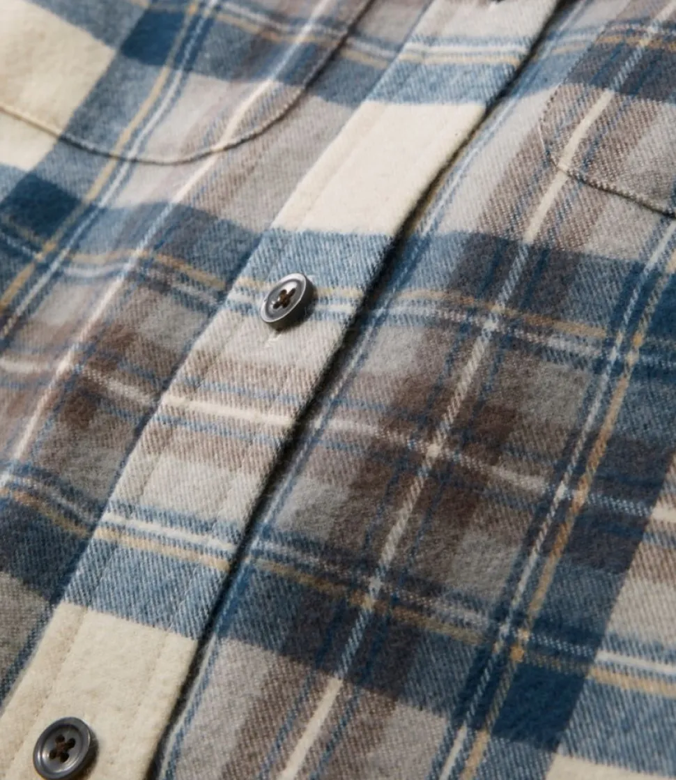 Clearance L.L.Bean "Women's Scotch Plaid Flannel Shirt, Tunic"