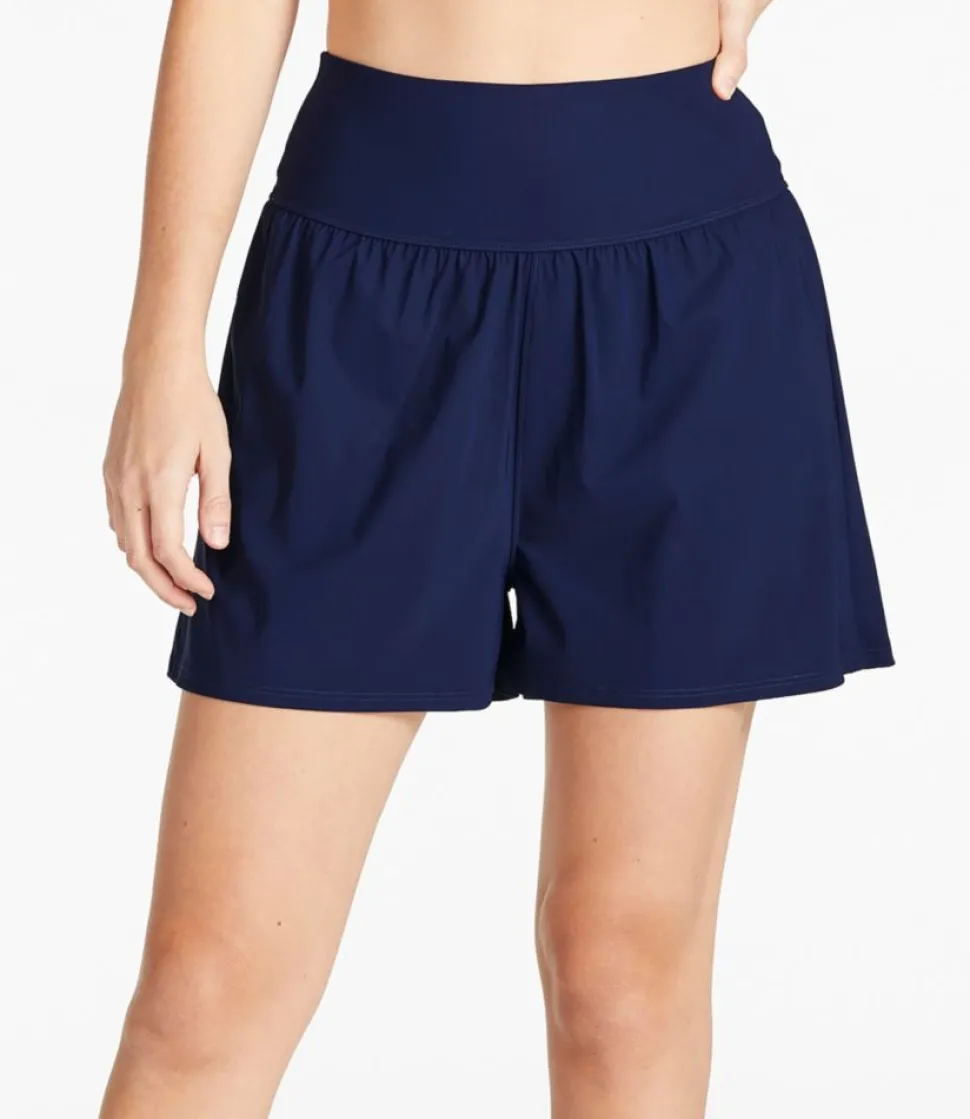 Outlet L.L.Bean "Women's Shaping Swimwear, Soft-Drape Swim Shorts"