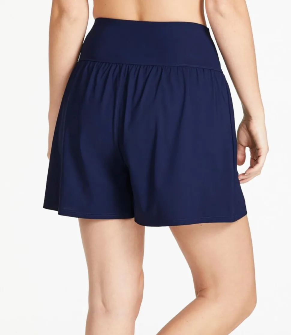 Outlet L.L.Bean "Women's Shaping Swimwear, Soft-Drape Swim Shorts"