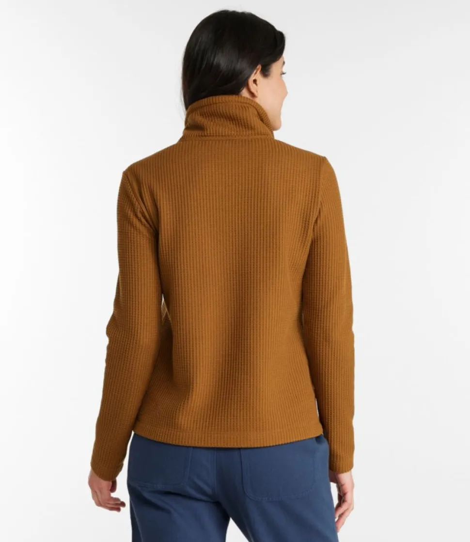 Best Sale L.L.Bean "Women's Signature Brushed-Back Waffle Anorak"