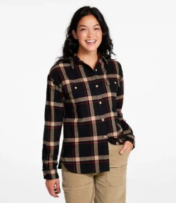 Cheap L.L.Bean "Women's Signature Camp Flannel Shirt"