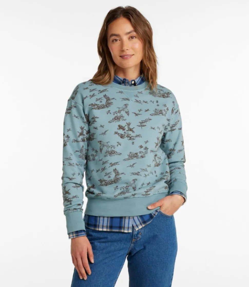 Clearance L.L.Bean "Women's Signature Camp Sweatshirt, Crewneck"