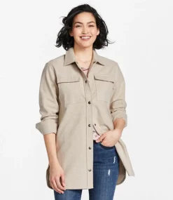 New L.L.Bean "Women's Signature Chamois Shirt, Snap-Front"