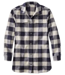 Online L.L.Bean "Women's Signature Chamois Shirt, Snap-Front Plaid"