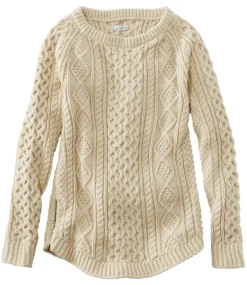 Shop L.L.Bean "Women's Signature Cotton Fisherman Tunic Sweater"