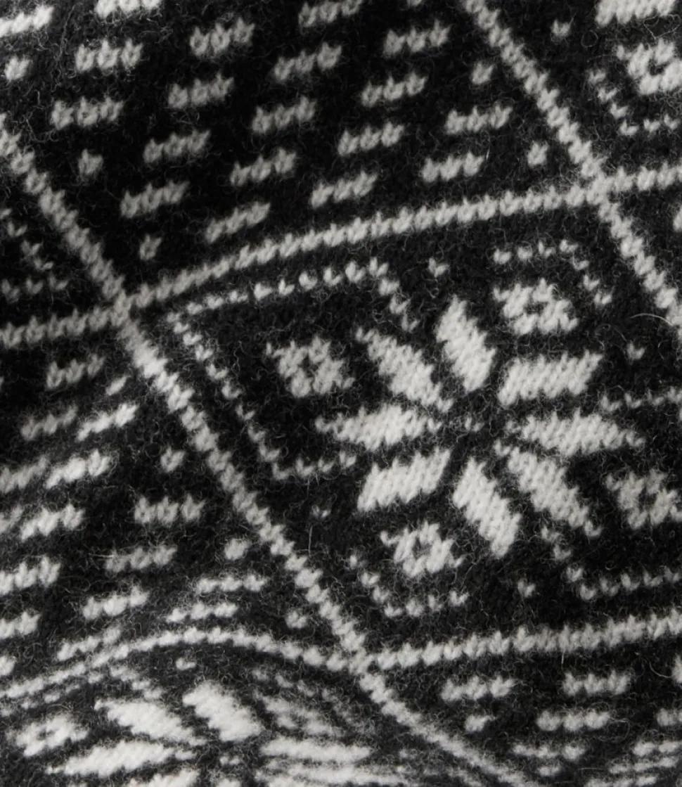 Hot L.L.Bean "Women's Signature Kingfield Merino Wool Sweater, Fair Isle"