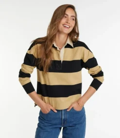 Best L.L.Bean "Women's Signature Original Cotton Rugby Polo"