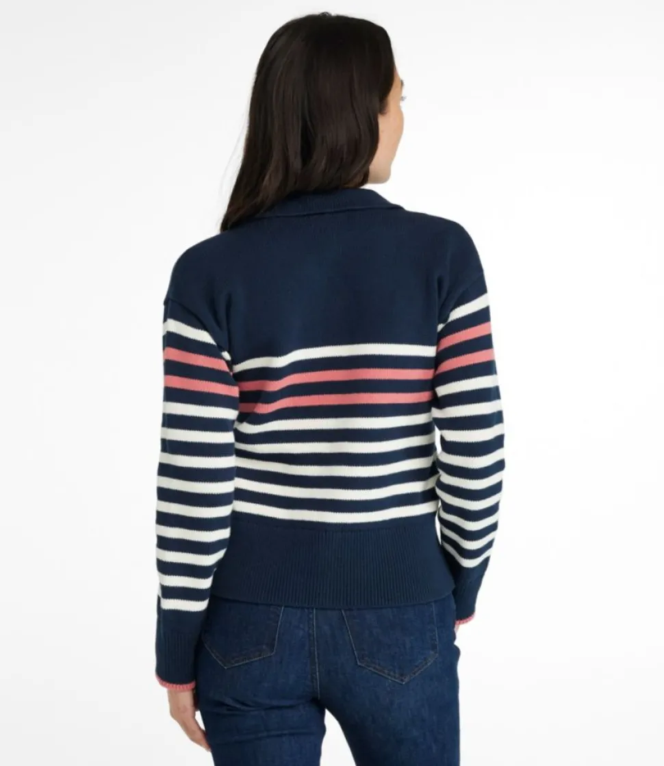 Fashion L.L.Bean "Women's Signature Original Cotton Sweater, Polo"