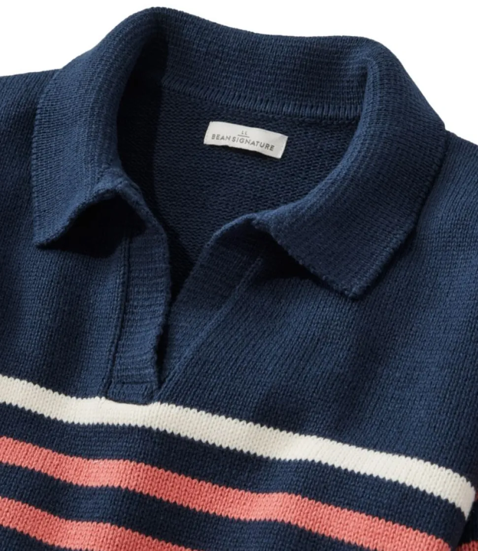 Fashion L.L.Bean "Women's Signature Original Cotton Sweater, Polo"