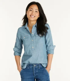 Outlet L.L.Bean "Women's Signature Woven Popover"
