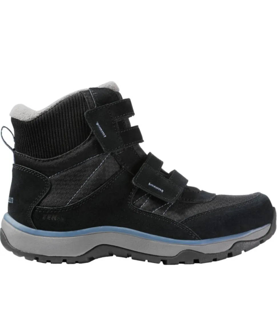Online L.L.Bean "Women's Snow Sneaker 5 Boots, Hook-and-Loop" Black/Slate