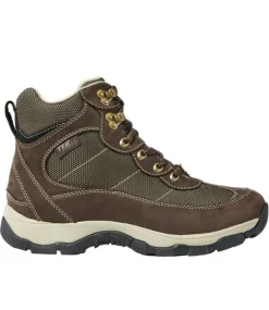 Discount L.L.Bean "Women's Snow Sneakers 4 with Arctic Grip, Mid Lace-Up" DarkCinder