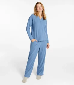 Cheap L.L.Bean "Women's Soft Waffle Sleep Set"