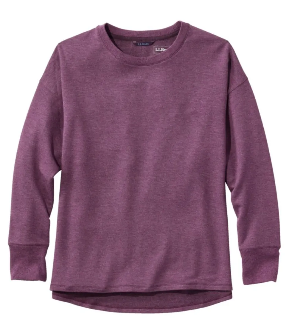 Store L.L.Bean "Women's SoftFlex Crewneck Dolman Sleeve Pullover"