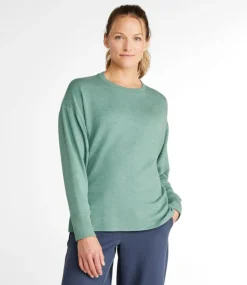 Store L.L.Bean "Women's SoftFlex Crewneck Dolman Sleeve Pullover"