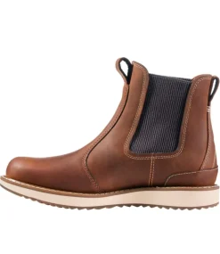 Cheap L.L.Bean "Women's Stonington Chelsea Boots, Leather" DarkOakwood