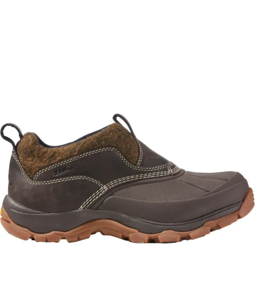 Hot L.L.Bean "Women's Storm Chaser 4 Slip-Ons with Arctic Grip" BeanBootBrown