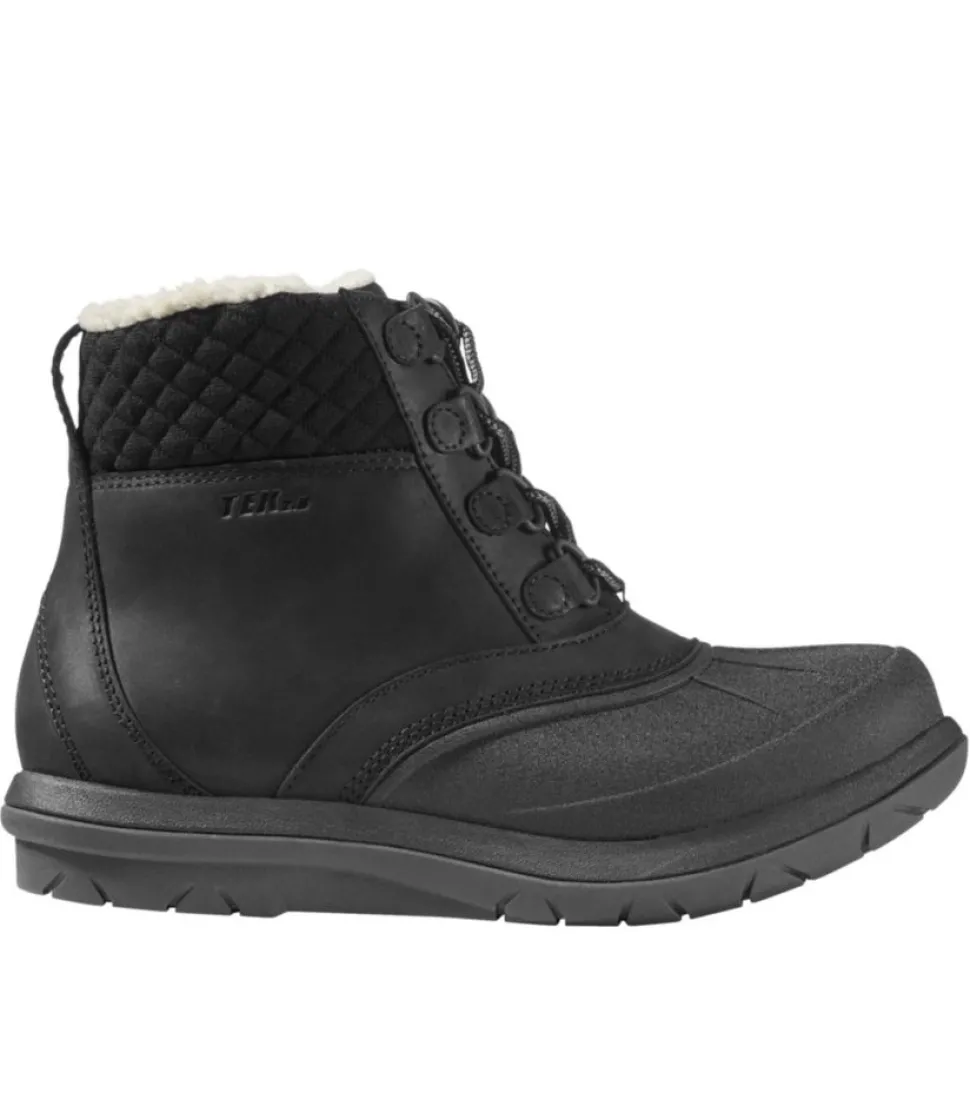 New L.L.Bean "Women's Storm Chaser Boots 5, Lace-Up" Black/Black
