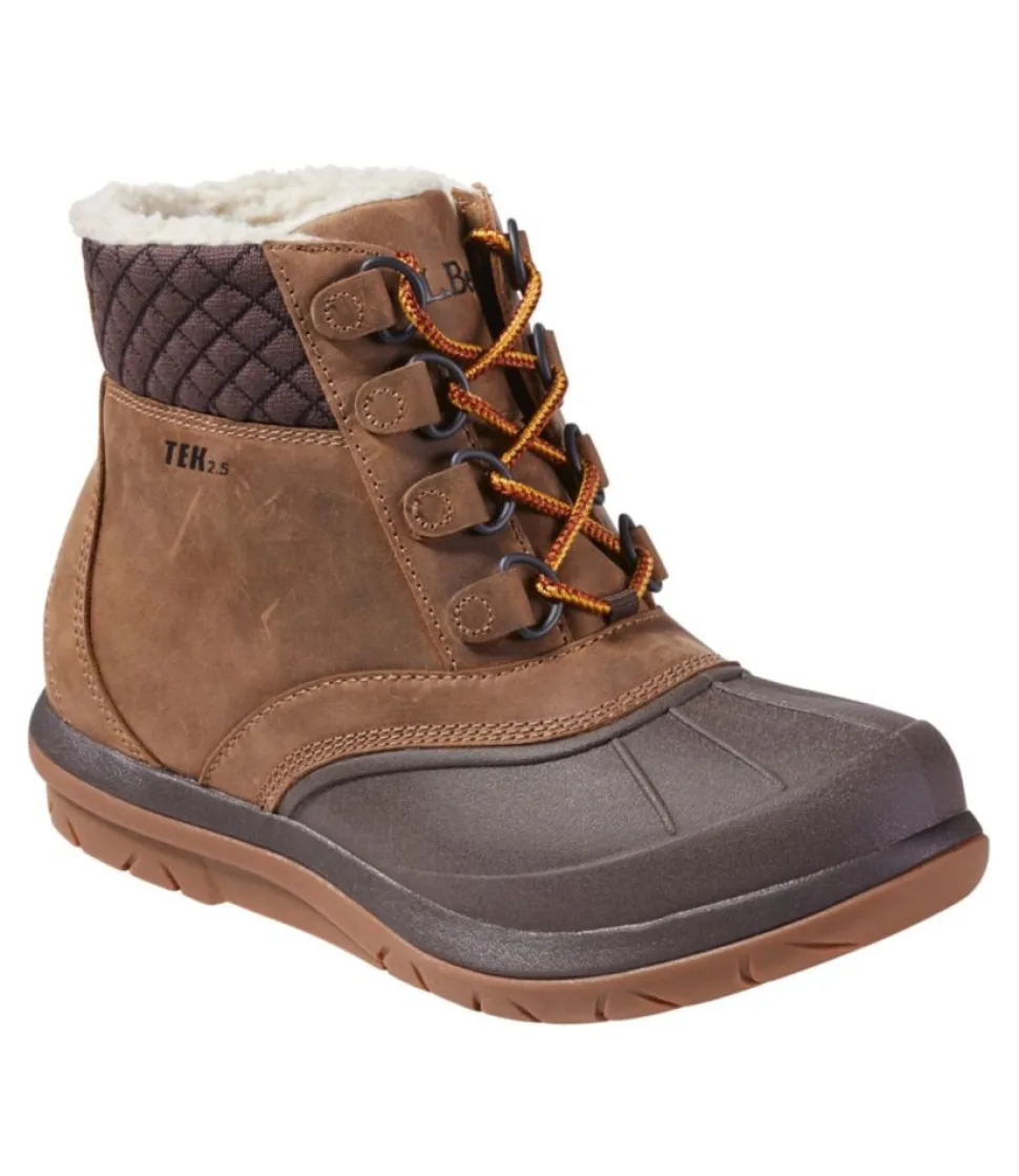 New L.L.Bean "Women's Storm Chaser Boots 5, Lace-Up" Black/Black