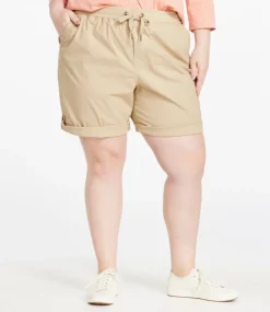 Online L.L.Bean "Women's Stretch Ripstop Pull-On Shorts"