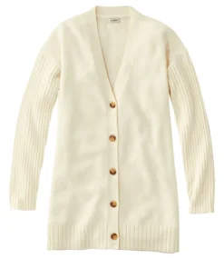 Hot L.L.Bean "Women's The Essential Sweater, Cocoon Cardigan"