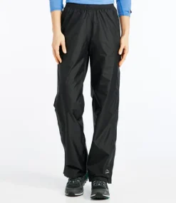 Best L.L.Bean "Women's Trail Model Rain Pants" Black